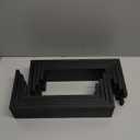 2 Set Large Black Wooden Tiered Riser Display Stands for Vendor Events,Stackable Wooden Cupcake Stand,Farmhouse Decor Wood Dessert Table Display Set,Vendor Booth Display Items,Food Display Risers for Party12-11.2-10.4-9.6IN