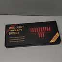 Red Light Therapy Belt for Neck and Shoulder, Rechargeable Infrared Light Therapy Wrap for Body Pain Stiffness & Muscle Relaxation, Portable Design for Home Office