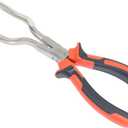 Electrical Disconnect Pliers Automotive Electrical Connector Disconnect Pliers Fuel Feed Pipe Plier Fuel Line Plier Long Spark Plug Removal Universal Pipe Clip Repair Tool red 1pcs