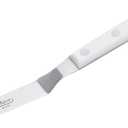 Ateco 1335 Offset Spatula with 4.5-Inch Stainless Steel Blade, Plastic Handle, Dishwasher Safe