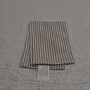 INFEI Plain Striped Cotton Linen Blended Dinner Cloth Napkin (40 x 30 cm) - for Events & Home Use (Beige) 1pc