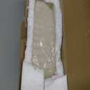 14" Large Decorative Bowl decor, Long Decorative Centerpiece Bowl for Table,Modern Home Decor,Coffee Table Bowl for Entry Table,Large Dough Bowl Decor,Artificial Stone Milky white