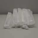 JOLLY CHEF 100 Pack Plastic Champagne Flutes Disposable 4.5 oz Clear Plastic Champagne Glasses Suitable for Wedding, Thanksgiving Day, Christmas