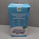 ABLEGRID Dual-Layer Memory Foam Cervical Neck Pillow,Contour Cooling Gel Support Pillow for Neck Shoulder Pain Relief,Ergonomic Orthopedic Adjustable Deep Sleep Bed Pillow for Side,Back,Stomach Sleep