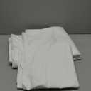 Duvet Cover King Size Set - Extra Soft King Size Duvet Cover 104 x 90 with 2 Pillow Shams - Hotel Luxury, Easy Care and Fade Free with Zipper Closures & Ties - Comfy, Breathable Bedding Set (White) (01 - White (No Comforter))