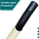Daisypower 164Ft Air Conditioner Drain Hose Pipe, for Mini-Split Ductless AC, Heat Pump System,Cooling Only.5/8 ID
