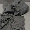 Genina Waterproof Seat Covers for Dining Room Chairs Covers Dining Chair Cover Kitchen Chair Covers (Gray, 4 Pcs)