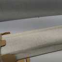 Joydeco Blackout Cordless Roman Shades No Drill, 30" W × 72" H, Linen