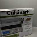 Cuisinart 6-in-1 Elite Griddler, Electric Grill, Griddle & Top Melt, 500F Temperature Sear Function, LCD Screen, Dishwasher-Safe Cooking Plates, GR-300NAS, Stainless Steel