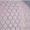 Tadpoles LSHL004 Round Chandelier Shade, Lace Pink, 14" Diameter,