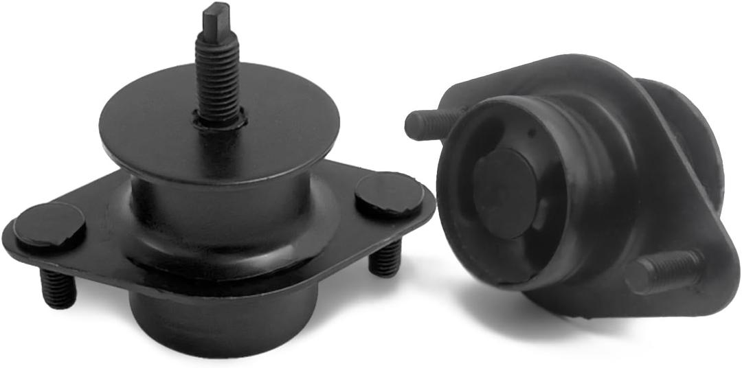 Front Body Hold Down Bushing Insulator Compatible with 2007-2018 Jeep Wrangler JK Replacement Part # 68373080AA (x2) (Front)