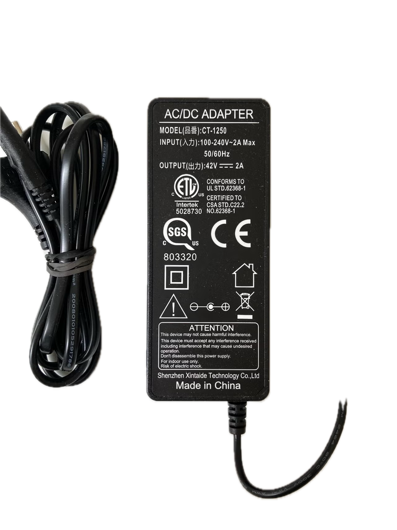 100-240V AC to 12V DC 4A 48W Power Adapter Transformer, UK Plug Converter