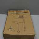 Bedside Rail for Elderly Safety Adjustable Bed Aid with Storage Pocket, Non-Slip Handle,400 lbs Gravity Capacity (Stand-Compatible with Bed Frames 10.63" or Higher)