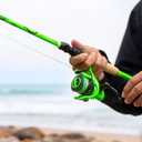 KastKing Zephyr Dual-tip Fishing Rod & Reel Combo, Dual Tips Section for Different Powers, IM6 Graphite 2Pc Blanks, KastFlex Technology, Rubber Cork Handle, Integrate Hook Keeper, 11 Models, Spin: 6'0''- L& Ml- Dual-tip Rod -2000 Reel