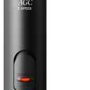 Andis 24675 UltraEdge 2-Speed Detachable Blade Pet/Dog Clipper  Runs Cool & Quiet, Designed with Two-Speed Rotary Motor & Shatter-Proof Housing - for All Coats & Breeds - 120 Volts, Black