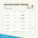 Ranked Kailh Box Key Switches for Mechanical Gaming Keyboards | Plate Mounted (Kailh Box Burnt Orange, 65 Pcs)