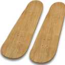 Beipoo 31"x 8" Blank Skateboard Decks,Natural,7-Layer Maple Double Tail Skateboard,Great for Replacement and Art Painting (2 Packs)