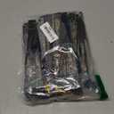 HUNANBANG 1 Dozen 12 Pieces Folding Hand Fans Church Wedding Gift, Party Favors, DIY Decoration Gift Size9 Adults Only Wholesale 12pack (Spanish 12 Pack) (Flower)