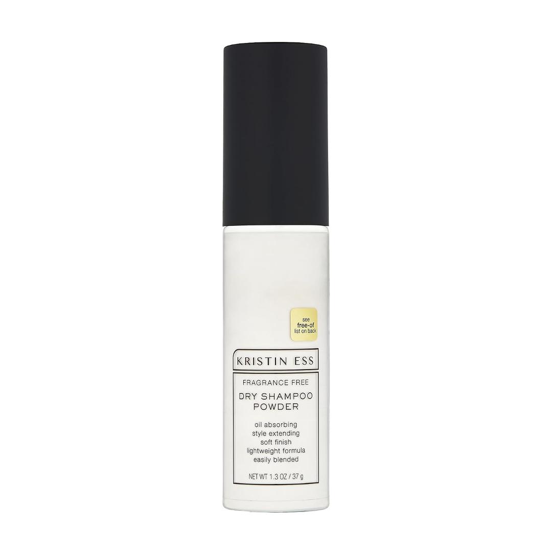 Kristin Ess Hair Dry Shampoo Non-Aerosol Powder for Oily Hair - Mattifying, Style Extending, Fragrance Free, Dry Shampoo for Men and Women, Easily Blended, Lightweight Formula, Vegan, 1.3 oz