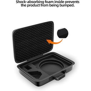 kisdoo Starlink Mini Outdoor Carrying Case,Starlink Mini Master Disk & Accessories Storage Case,Hard Shell Portable Storage Case with Anti-Collision Foam Inside,Easy to Travel and Carry