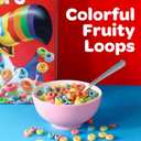 Kellogg's Froot Loops Breakfast Cereal, Good Source of Fiber, 15g Whole Grains, Giant Size, 23 oz (EXP 03/10/27)