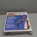 Lincoln 1335 Lever-Action Fluid Transfer Pump, Fits 16- to 55 Gallon Drums, 8.5 Fl. Oz. Per Stroke, 2" Bung, Brass Rings, 6' Removable Hose, Steel Outlet Nozzle, Check Valve, Multi-position Handle