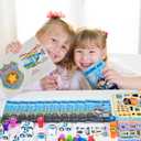 Cinrobiye 72 PCS Police Coloring Books Party Favors Set Policemen Party Favors Goodie Bag Fillers Police Birthday Party Supplies DIY Stickers Temporary Tattoos Prizes Crafts for Home Classroom