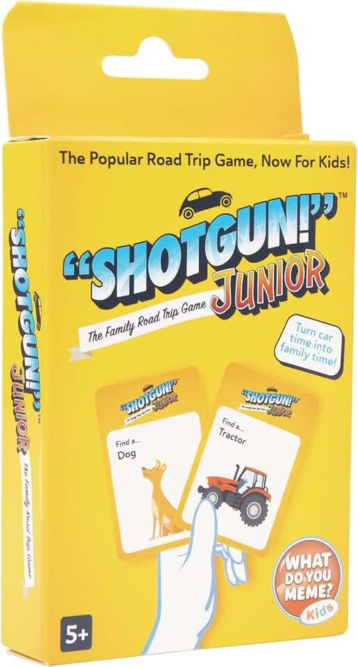 Shotgun Junior - The Family Road Trip Game for Kids