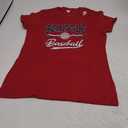 Seattle Baseball Retro Vintage Distressed T-Shirt, Red, S