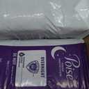 Poise Overnight Incontinence & Postpartum Pads for Bladder Leaks, 8 Drop Extra Coverage, 72 Count (2 Packs of 36)