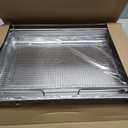 LRAL302S Air Fryer Basket and Tray Replacement for LG Oven Parts, 304 Stainless Steel LRAL303S Air Fry Tray for LG Stove Parts Air Fry Crisper Basket LG Oven Air Fryer Rack 1 Pack