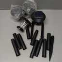 ALEPOD Solar Pathway Lights Outdoor - 4 Pack Solar Powered Garden Lights Waterproof IP65, Decor Landscape Lighting with Three Lighting Modes for Yard, Lawn, Walkway, Driveway, Warm White Light