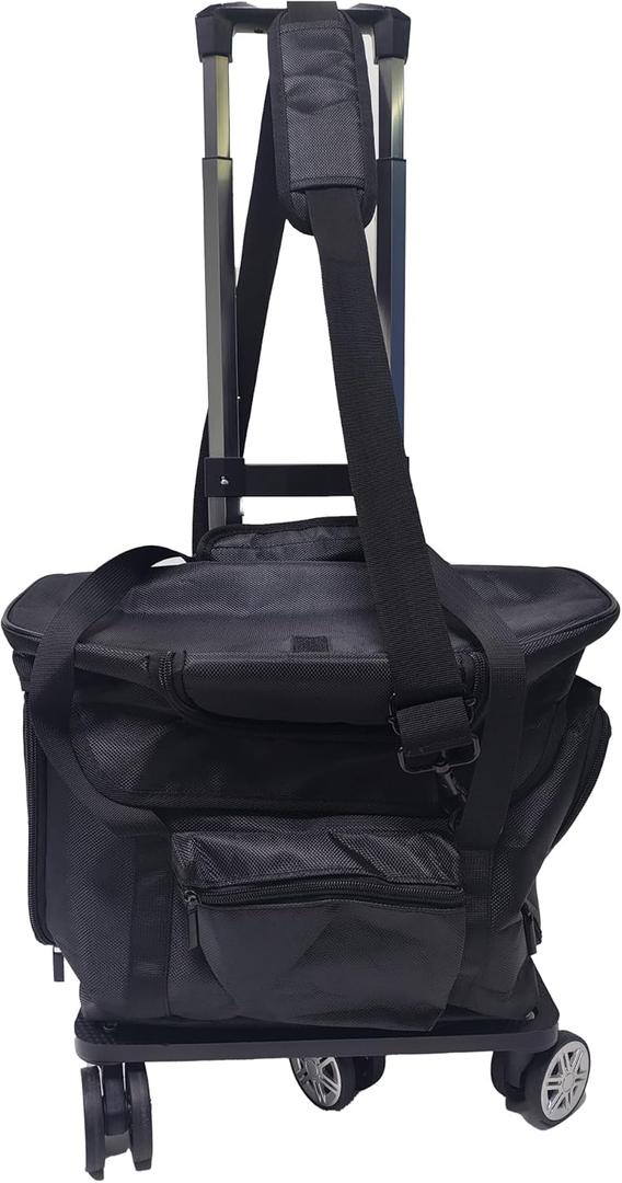 Carry Case, Bag with Wheels, Carrying Travel Bag with Wheels & Retractable Handle