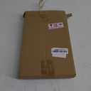 6x10 Wood Frame White, Natural Woodgrain 10x6in Picture Frame, Rustic Wooden 6 x 10 inch Gallery Photo Poster Frame with HD Plexiglass, Horizontal Vertical Wall Mounting Tabletop Display 1Pcs