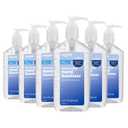 Amazon Basic Care - Original Hand Sanitizer 62%, 12 fl oz (Pack of 6)