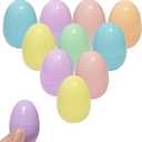 Higoala Pastel Color Easter Eggs， 24 Piece Colorful Plastic Easter Eggs，Plastic Eggs Fillable Empty for Gift Baskets or Egg Hunt