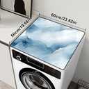 2 x Washer and Dryer Topper for Top,23.6" x 19.7" Washer Dryer Countertop Mat, Waterproof & Anti-Slip Dryer Top Protector Mat