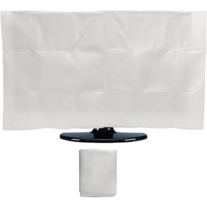 Foam Flat Screen TV Cover Fits Up to 36" H x 65" W Flat Screen TV60-65 Inch Television Foam Cover for TV Protection During House Moving, Storage, or Home Renovation-1 Pack