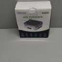 Air Purifier for Home  True HEPA Filter for Pets, Smoke & Allergies | 600 Sq Ft Coverage | Ultra-Quiet & Portable for Bedroom/Travel (1 Pack, Grey White)