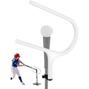 JISHAHS 25 Baseball & Softball Swing Path Trainer for Kids & Adults Baseball Training Equipment with U-Shape Hit Window Guide, Inside-the-Ball Line-Drive Bat Path Feedback, Swing Trainer Baseball