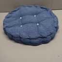 RUIAN Round Seat Cushions,EPE Foam Filled Indoor Chair Pad Cushions,Chair Pads Thickened Tatami Cushion Comfort Pillow Pads for Home/Office/Outdoor Bistro Set, Blue