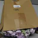 Tigeen 12 Bundles Peonies Artificial Flowers Faux Roses Silk Flowers Hydrangea Artificial Bouquet for Wedding Table Centerpiece Floral Vase Home Office Bridal Decor (Purple)