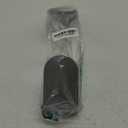 simpletome ONE HAND TEAR Paper Towel Holder Under Cabinet Adhesive or Drilling Installation Aluminum Alloy + ABS (Pearl Chrome Silver)