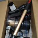 NADALY Cordless Vacuum Cleaner, Powerful Stick Vacuum with 45min Runtime, Anti-Tangle Vacuum Cleaners for Home, 1.5L Dust Cup, Rechargeable Wireless Vacuum for Hardwood Floor Carpet Pet Hair (Gold)