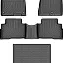Cartist Floor Mats and Cargo Liner Fit for Kia Sportage 2023-2025 (Only for Hybrid) All Weather Floor Mat for Sportage Accessories Heavy Duty Waterproof