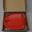 Rear Strut Tower Cover Compatible with Chevrolet Corvette C8 Stingray 2020-2025, ABS Engine Bay Rear Shock Absorbing Tower Protection Panel Cover Trim Accessories 2Pcs (Red)