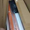 2 Pack Dock Mooring Arms for Boats Up to 35FT – 3mm Steel Fender Arms with 1300mm Reach, Corrosion-Resistant Orange Finish for Lakes, Marinas & River Docks, 52"