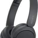 Sony WHCH520 Wireless Headphones Bluetooth OnEar Headset with Microphone and up to 50 Hours Battery Life with Quick Charging, Black