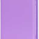 Vault X 9 Pocket Zip Binder, 360 Cards, Exo-Tec Material, 20 Side-Loading Pages (Purple)