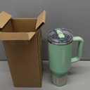 STANLEY Quencher ProTour Flip Straw Tumbler with Leakproof Lid | Built-In Straw & Handle | Cupholder Compatible for Travel | Insulated Stainless Steel Cup | BPA-Free (40 Ounces, Pistachio)